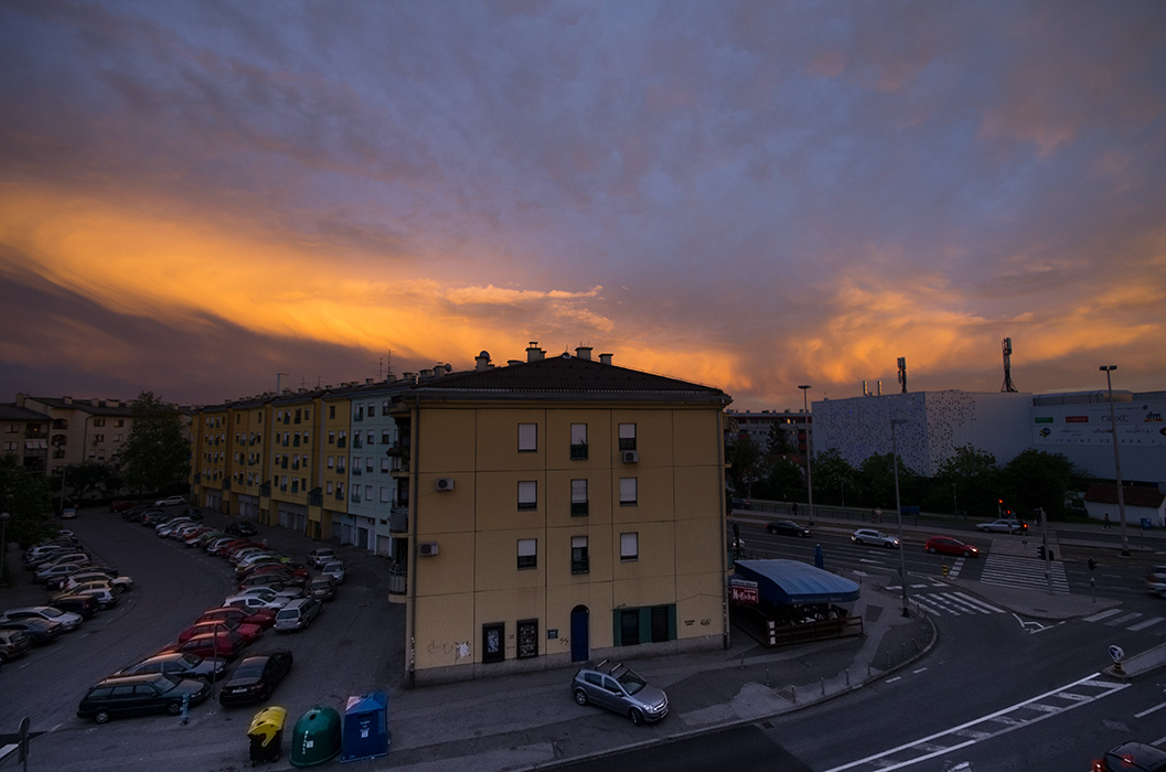 Zagreb, Vrbani, predvečerje  6. svibnja 2015. godine