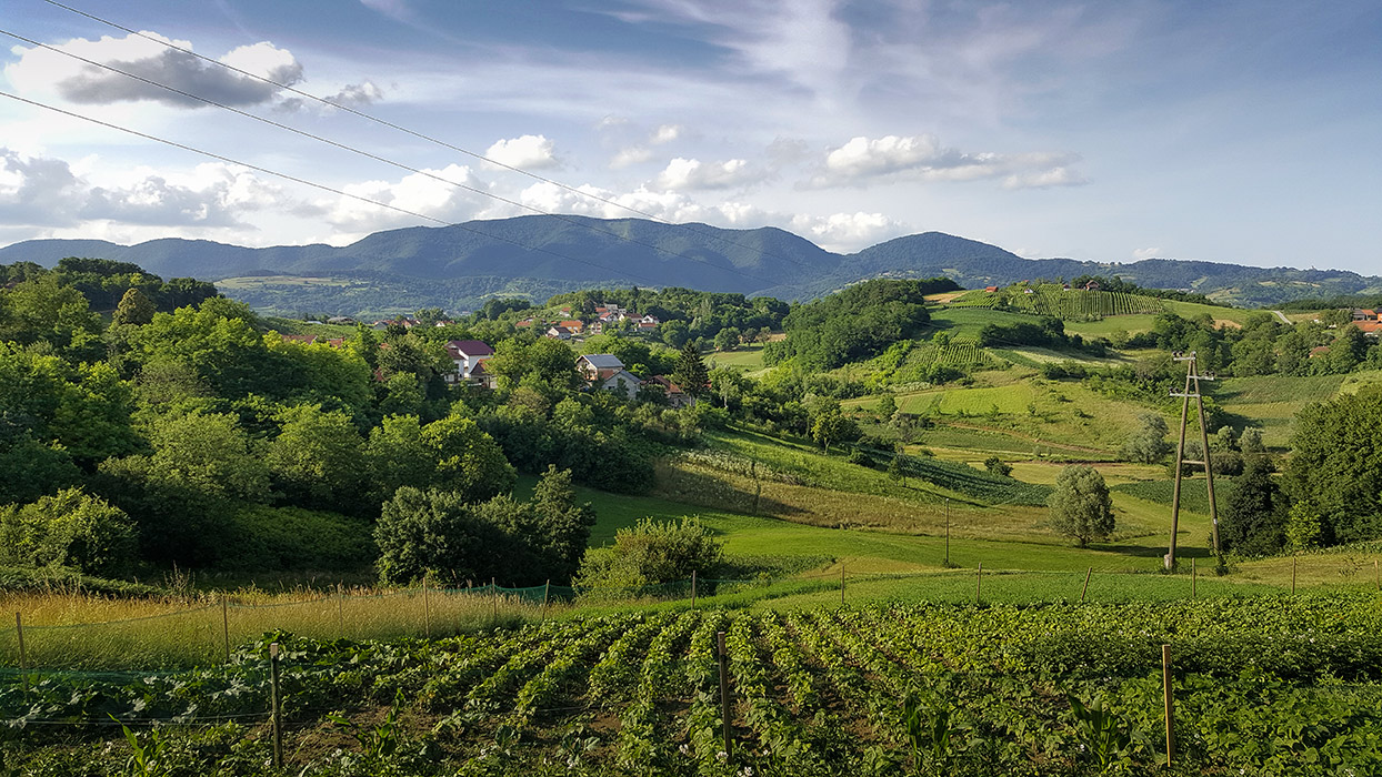 Summer in Hrvatsko zagorje county